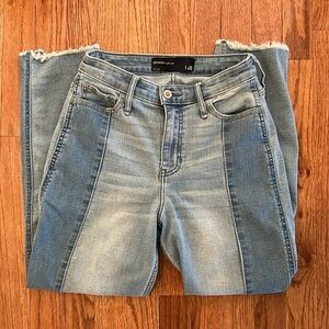 Hollister Two Toned Boyfriend High Rise Denim Jeans Women’s Size 25